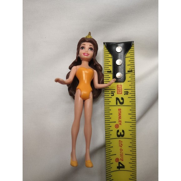 Disney Princess Magiclip Magic Clip Dolls Ariel Tiana Belle Lot of 3 w/Dresses - Picture 12 of 13